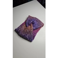 Twisted Headband Purple Pink