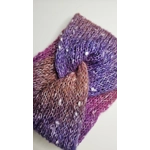 Twisted Headband Purple Pink
