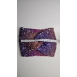 Twisted Headband Purple Pink