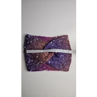 Twisted Headband Purple Pink