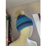 Pompom Beanie - Double Layer  - Wool