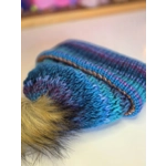 Pompom Beanie - Double Layer  - Wool