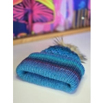 Pompom Beanie - Double Layer  - Wool