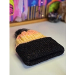 Pompom Beanie - Double Layer - Shiny Brim