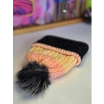 Pompom Beanie - Double Layer..
