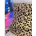 Neck Warmer - Bulky Knit – Light Brown