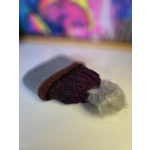 Rusty Bubble Beanie with pompom