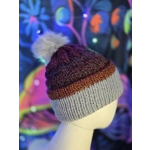 Rusty Bubble Beanie with pompom