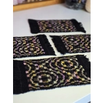 Handwoven Coasters – Medium Rectangle - Set of 4