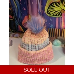 Beanie Pastel Pompom Ribbed ..