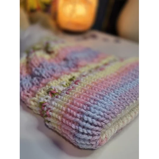 Pompom Beanie Double Layer Lightweight