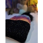 Pompom Beanie - Double Layer - Shiny Brim