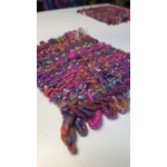 Handwoven Wool Coasters - Colourburst Edition (set of 2)