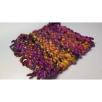 Handwoven Wool Coasters - Colourburst Edition (set of 2)