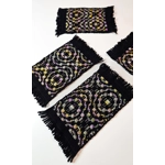 Handwoven Coasters – Medium Rectangle - Set of 4
