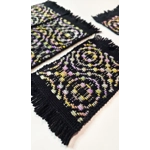 Handwoven Coasters – Medium Rectangle - Set of 4