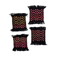 Handwoven Coasters - small - set of 4