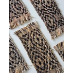 Handwoven Coasters – Medium Rectangle - Set of 4