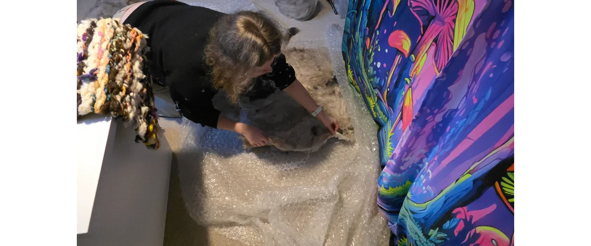 A short story of wool processing and wet felting.