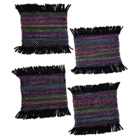 Handwoven Coasters - small - set of 4