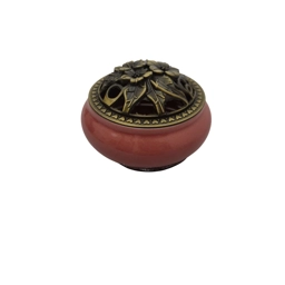 Classic Ceramic Incense Burner – Pink