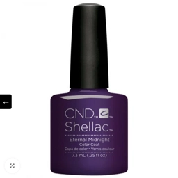 CND Shellac Color Coat Eternal Midnight 7.3ml