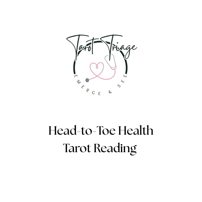 product Image for Head-to-Toe Health Tarot Reading