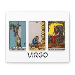 Virgo Tarot Canvas Wall Art 10