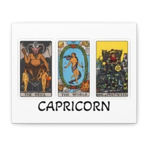 Capricorn Tarot Canvas Wall Art 10