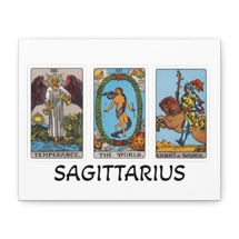 Sagittarius Tarot Canvas Wal..