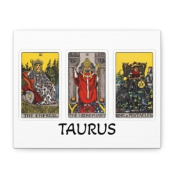 Taurus Tarot Canvas Wall Art 10