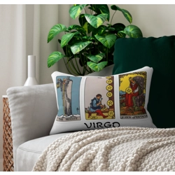 Astrology-Themed Lumbar Pillow - Virgo Zodiac Décor, Astrology Gift, Horoscope..