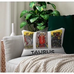 Astrology-Themed Lumbar Pillow - Taurus Zodiac Décor, Astrology Gift, Horoscop..