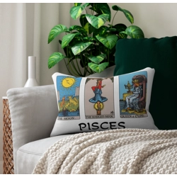 Astrology-Themed Lumbar Pillow - Pisces Zodiac Décor, Astrology Gift, Horoscop..