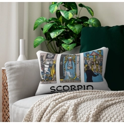 Astrology-Themed Lumbar Pillow - Scorpio Zodiac Décor, Astrology Gift, Horosco..