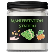 Manifestation Station Candle