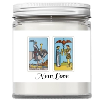 New Love Tarot Spell Candle