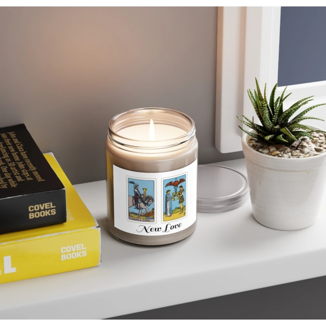 Additional Image for New Love Tarot Spell Candle