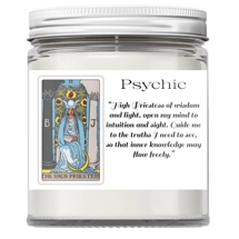 Psychic Tarot Spell Candle