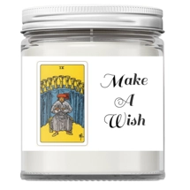 Make A Wish Tarot Spell Candle