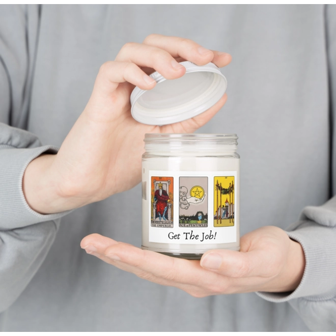 Additional Image for Get The Job! Tarot Spell Candle