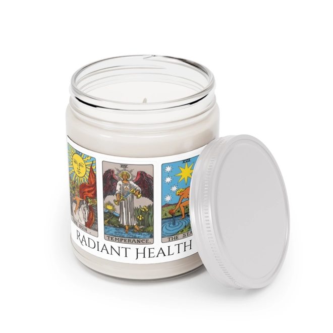 Additional Image for Radiant Health Tarot Spell Candle
