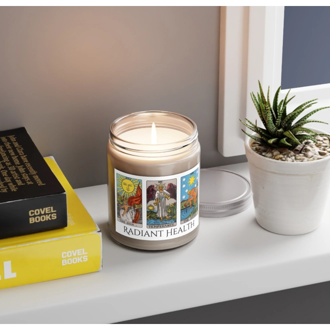 Additional Image for Radiant Health Tarot Spell Candle