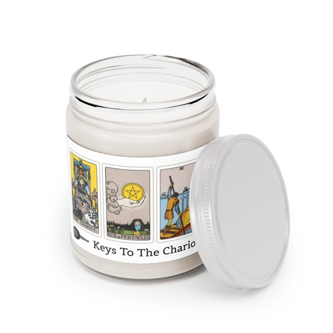 Additional Image for Keys To The Chariot Tarot Spell Candle