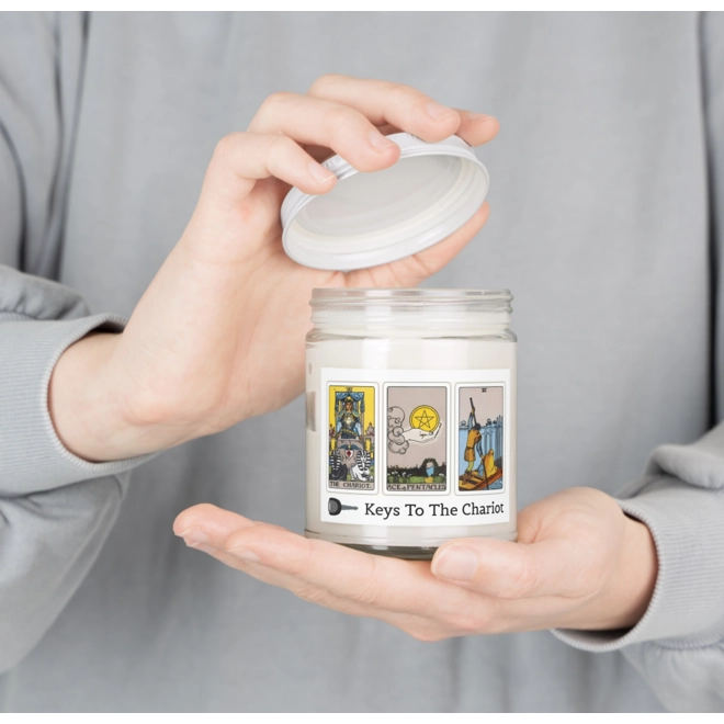 Additional Image for Keys To The Chariot Tarot Spell Candle
