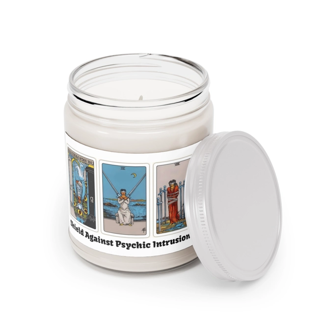Additional Image for Shield Against Psychic Intrusions Tarot Spell Candle
