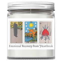 Emotional Recovery From Heartbreak Tarot Spell Candle