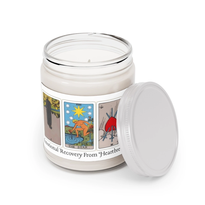 Additional Image for Emotional Recovery From Heartbreak Tarot Spell Candle