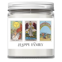 Happy Family Tarot Spell Candle