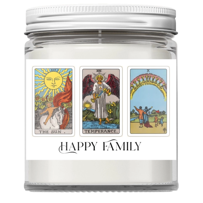 product Image for Happy Family Tarot Spell Candle